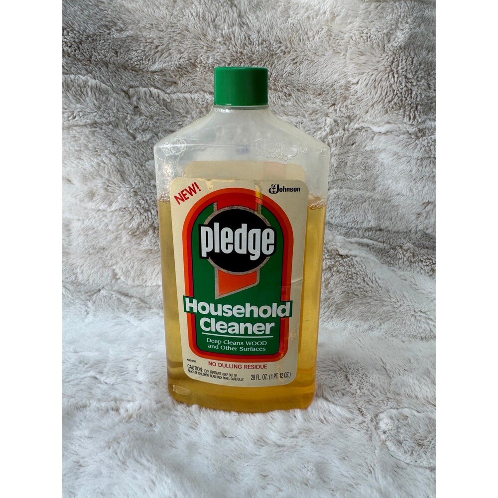 Vintage 1992 Pledge Household Cleaner 16oz Fresh Scent No Residue No Rinse